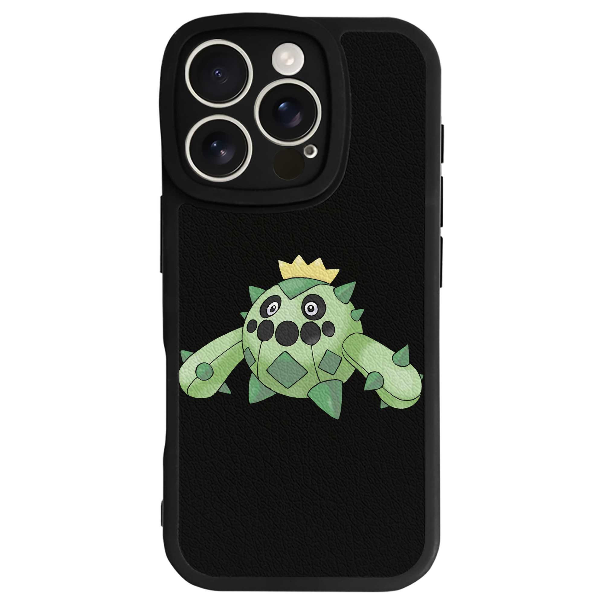 （画像用） ポケットモンスター Pokémon 【iPhone 16シリーズ対応】シリコンスマホケース（レザー調） 材質：シリコン